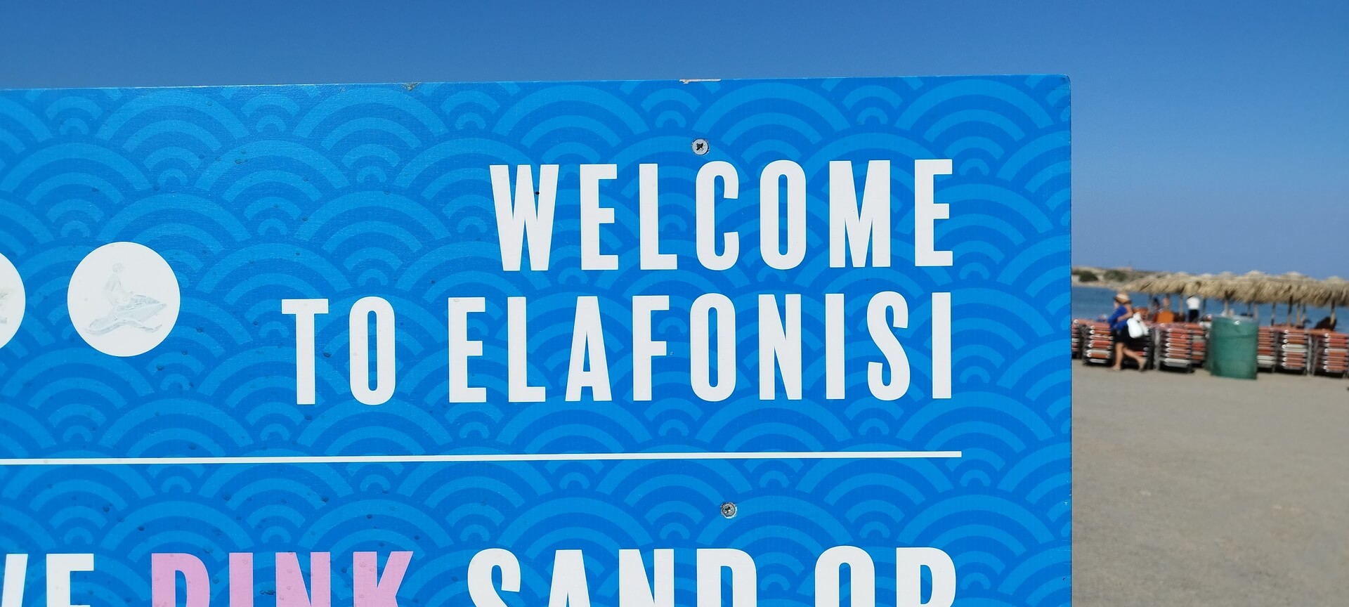 Wheelchair accessible beach in Chania Crete