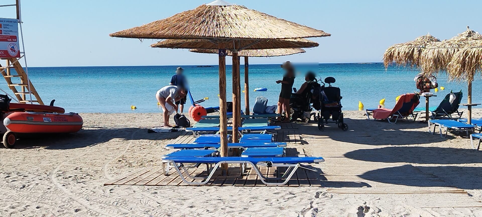 Accessible Elafonisi Beach in Crete