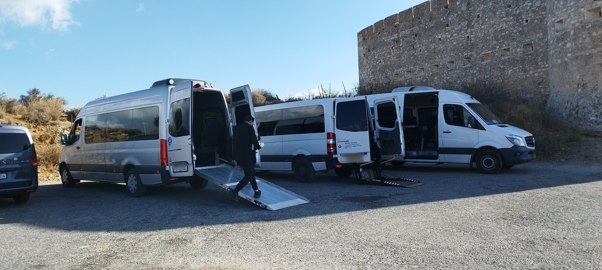 Accessible Aptera archaeological site in Chania Crete