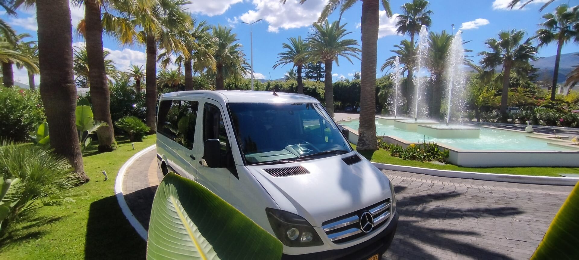 Accessible hotel pickup service in Rethymno Crete