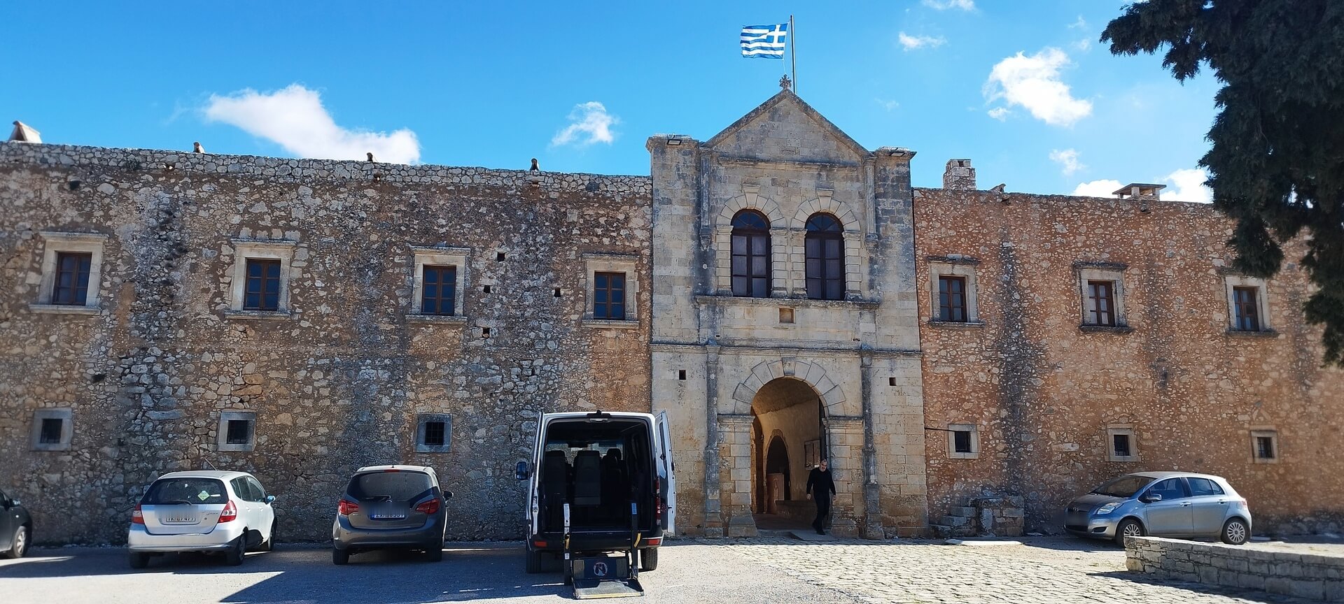 Arkadi Monastery accessible destination in Crete